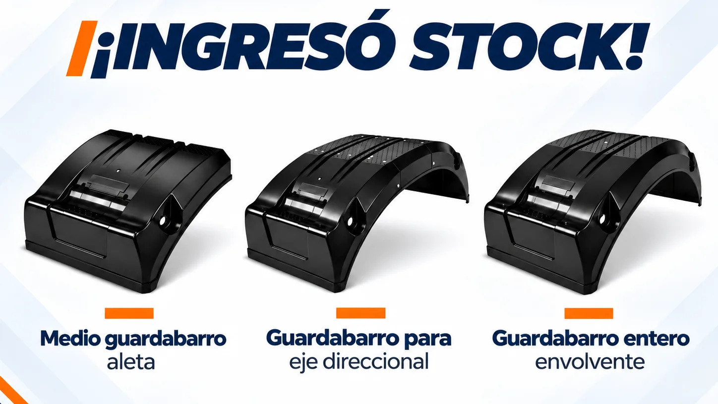 Nuevo ingreso de guardabarros METALESP